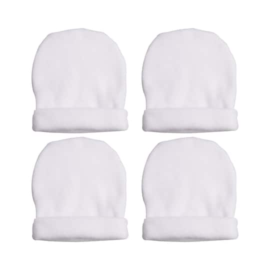Craft Express 4ct. Sublimation Fleece Baby Caps